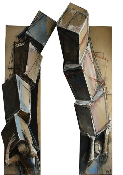 Выставка Марии Кулагиной «В одной лодке» в галерее ARTSTORY